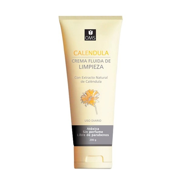 Oms Crema Fluida Limpieza Calendula S/ Parabenos 200 ml