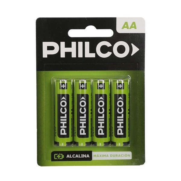 Pilas Philco Blister Aa x 4 un