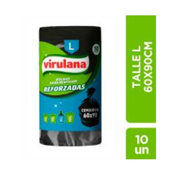 Bolsa de Residuos Virulana 60 x 90 Cm 10 uni #1