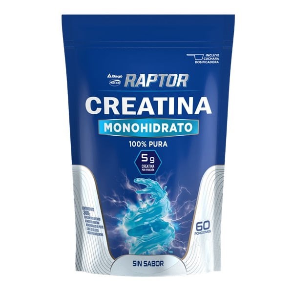 Raptor Creatina Sin Sabor 300 gr #1