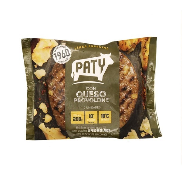 Medalon De Carne Con Queso Paty Flow 2 U -200 Gr #1