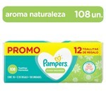 Pampers Toallas Humedas Aroma Naturaleza 108 Unidades #1
