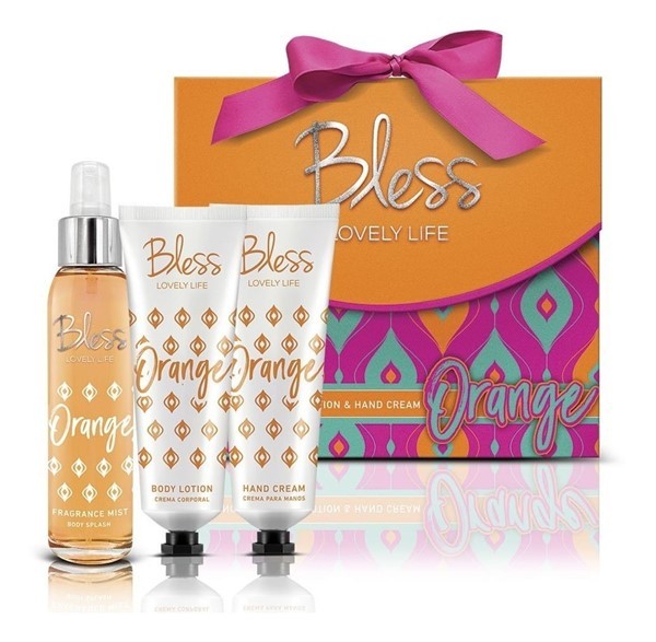 Bless Trio Orange Body Splash + Body Lotion + Crema Manos #1