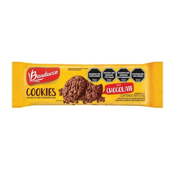 Cookies Chocolate X 60 Gr Bauducco