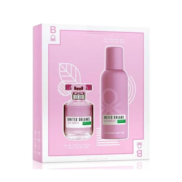 Benetton Love Yourself Cofre Edt Presentación 80 ml