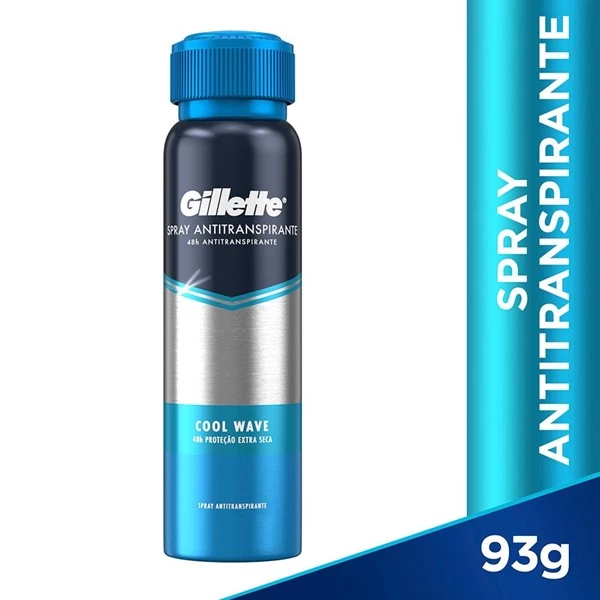 Gillette Antitranspirante Aerosol Cool Wave 93 gr