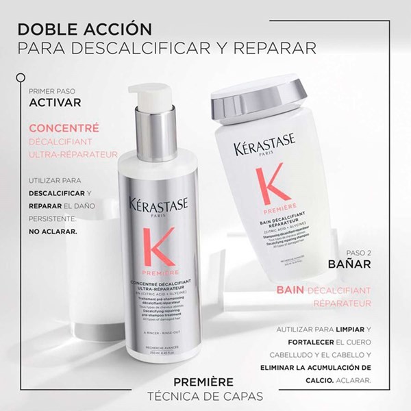 Kerastase Premiére Bain Décalcifiant Réparateur Presentación Cabello 250 ml alt