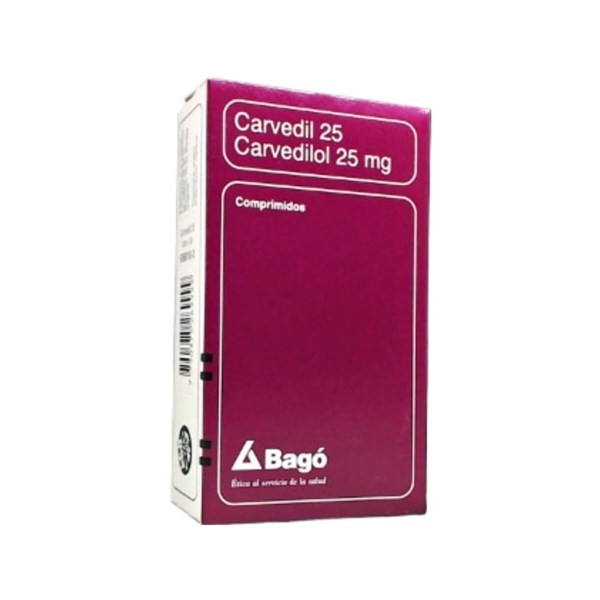 Bagó Carvedil 25 Carvedilol 25 Mg x 30 Comp #1