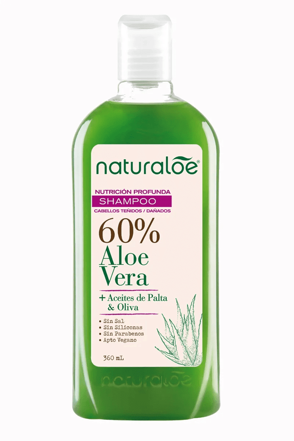 Naturaloe Shampoo Nutricion Profunda 360 ml
