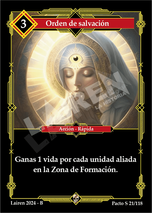 021 Orden De Salvacion - Coste 3 #1