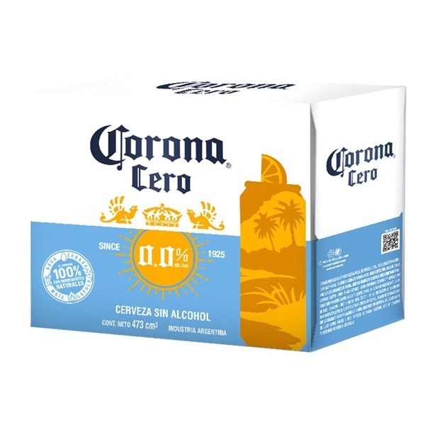 Cerveza Sin Alcohol Sixpack x 473 cc C / U Corona #1