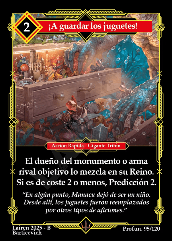 095 A Guardar Los Juguetes - Coste 2