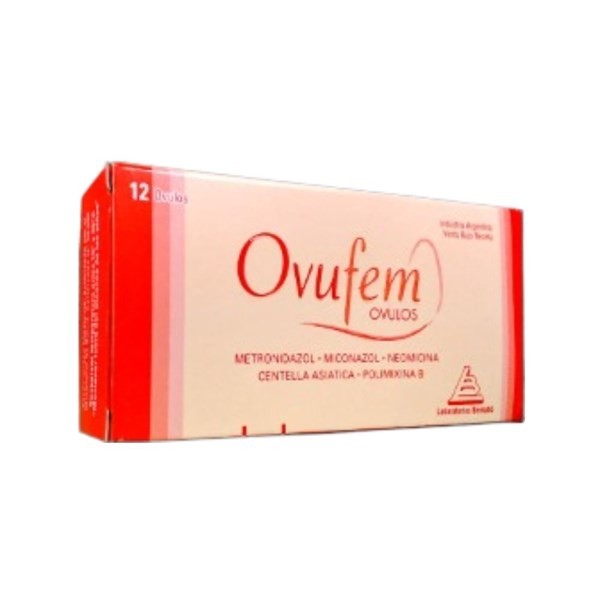 Laboratorios Be Ovufem Miconazol + Metronidazol + Asoc. x 12 Óvulos #1