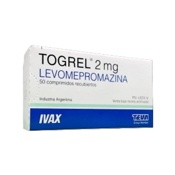 Roemmers Togrel 2 Mg Levomepromazina x 50 Comp #1
