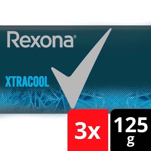 Jabon En Barra Rexona  Xtracool  3x125 G Multipack #1