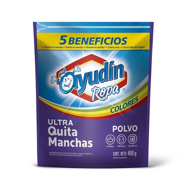 Ayudin Quitamanchas Ayudín Polvo Color 450 Gr alt
