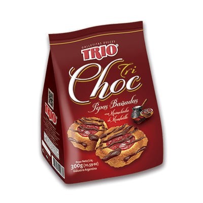 Galletitas Pepa Trio Trichoc 300 g #1