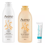 Combo Facial Y Corporal Hipoglós Cuidado Diario + Aveno #1