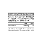 Star Nutrition Resveratrol 500 x 60 Cápsulas #2