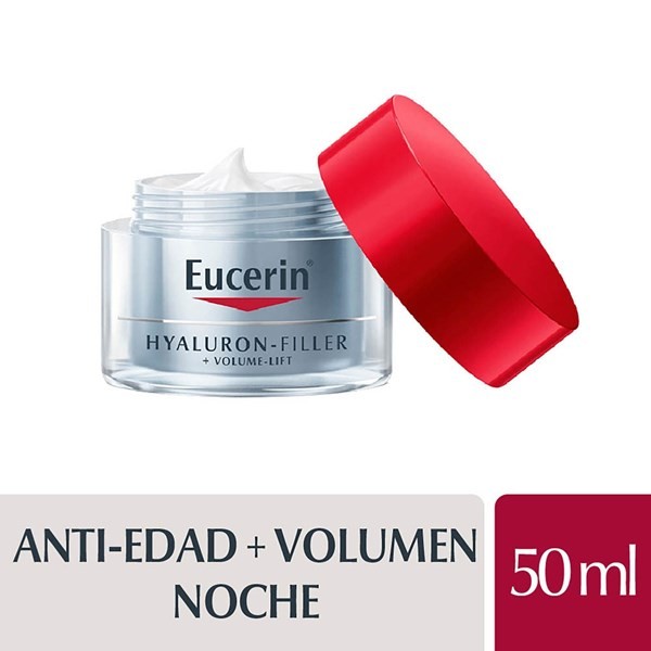 Eucerin Hyaluron-Filler + Volume-Lift Crema de Noche Para Todo Tipo de Piel 50 ml #1