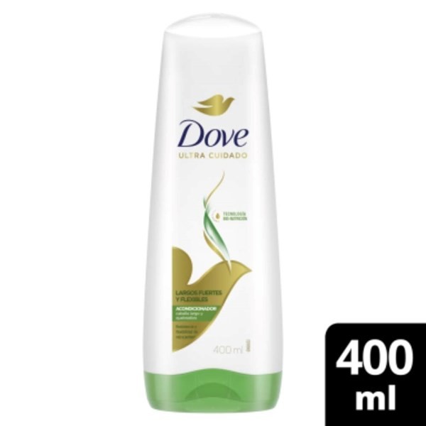 Acondicionador Dove Largos Fuertes Y Flexibles X 400 Ml #1