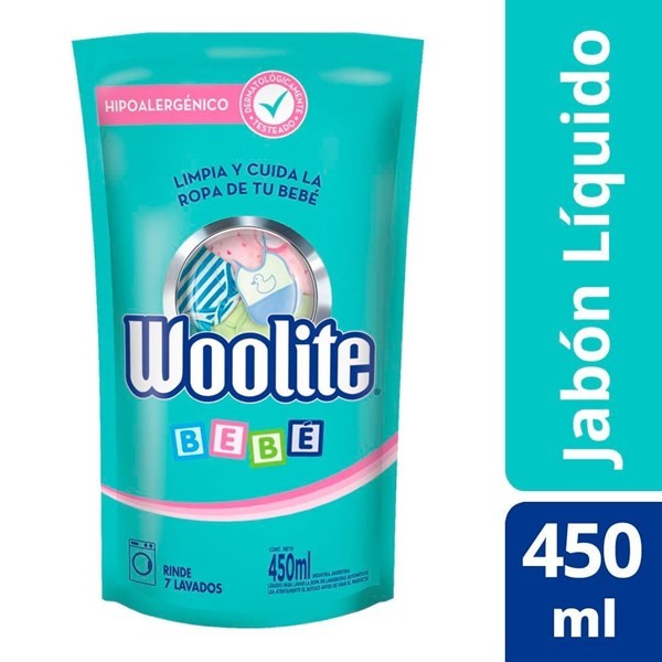 Detergente Woolite Ropa Fina Bebé 450 Ml #1