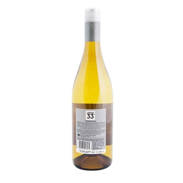 Vino Blanco Latitud 33 Chardonnay 750 Cc alt