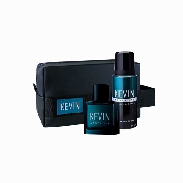 Set Edt Kevin Absolute x 60 ml + Desodorante x 150 ml + Neceser #1