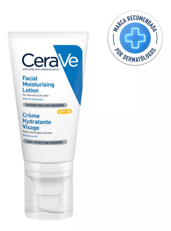 CERAVE LOCION HIDRATANTE FACIAL DIARIO PIEL SECA FPS3O 52ML alt