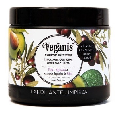 Veganis Exfoliante Limpieza Extrema Palta 500 Gr Cr Corporal | Tipo De Envase Pote