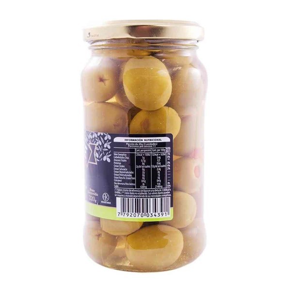 Aceitunas Nucete Premium Rellenas 220 Gr alt