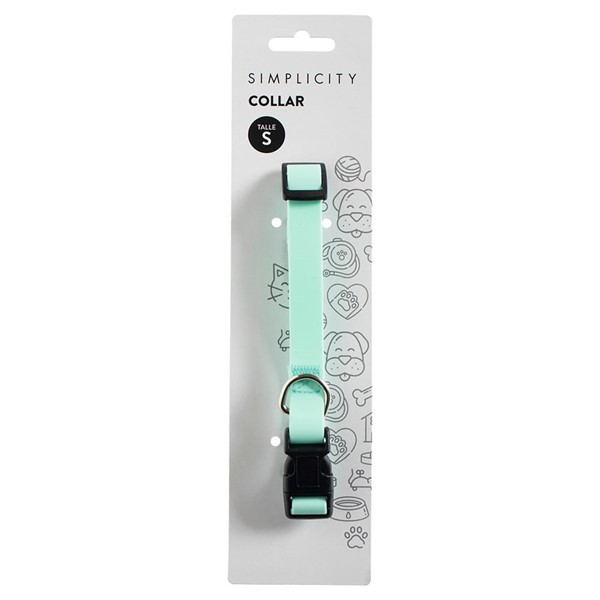 Collar Mascota Simplicity Pet Talle S Aqua #1
