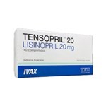 Teva Tensopril Lisinopril 20 Mg x 40 Comp #1