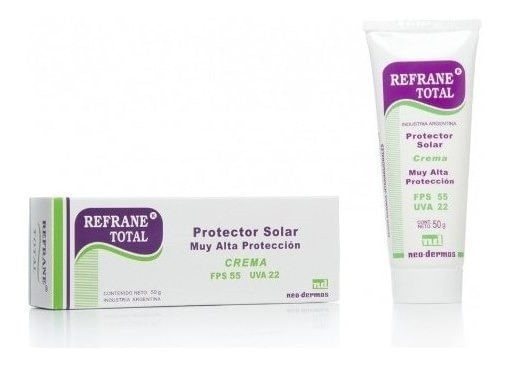 Refrane Total Crema Protector Solar Muy Alta Protección 50 g alt