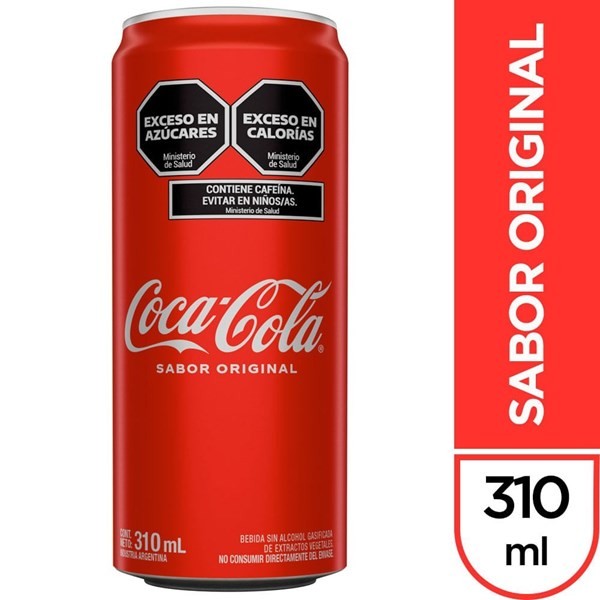 Gaseosa Coca-Cola Sabor Original 310 ml #1