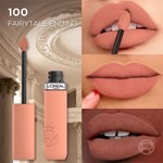 Labial Líquido Infaillible Matte Resistance Tono 100 Fairytale Ending #3