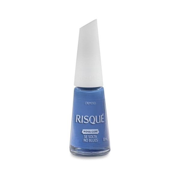 Risque Esmalte de Uñas Cremoso Color Se Solta No Blues #1