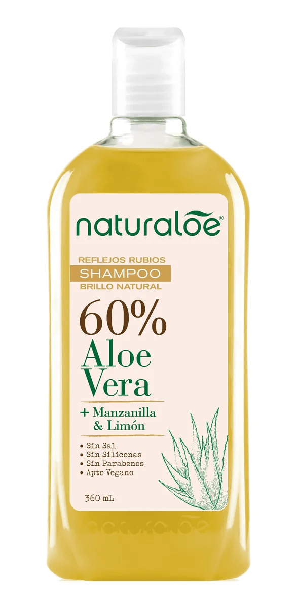 Naturaloe Shampoo Reflejos Rubios x 360 ml #1