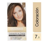 Capilatis Kit Coloración en Crema Rubio Ceniza N°7.1 #1
