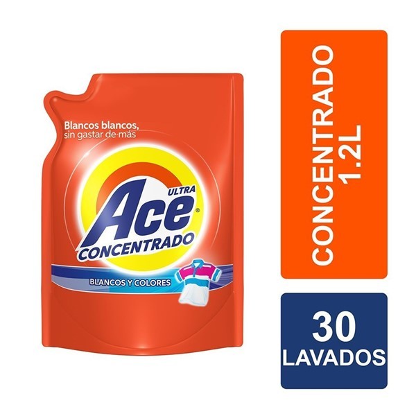 Ace Jabon Liquido Concentrado 30 lavados 1.2 l #1