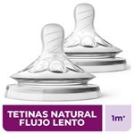 Avent Tetinas Natural Fluir Lento 1 (m+) (2 Unidades) #1