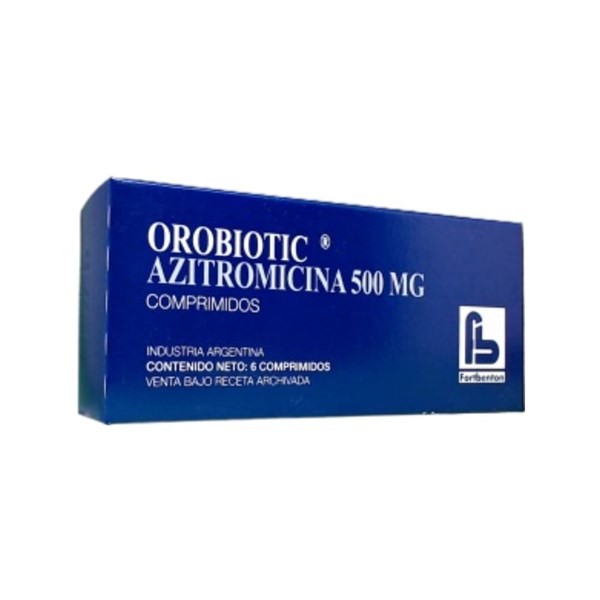 Fortbenton Orobiotic Azitromicina 500 Mg x 6 Comp #1