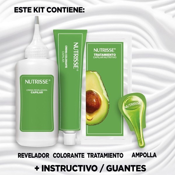 Nutrisse Kit de Coloración Permanente Tono 30 Castaño Oscuro Profuo  alt