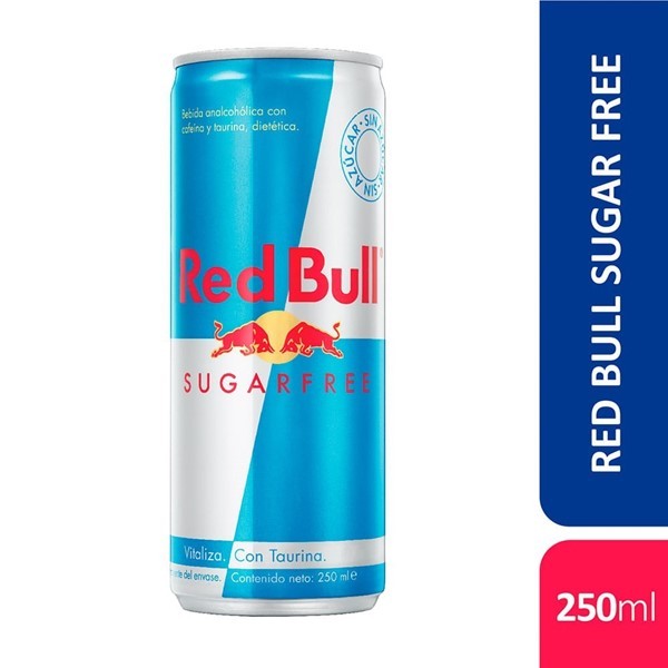 Energizante Red Bull Sugar Free 250 Ml Lata #1
