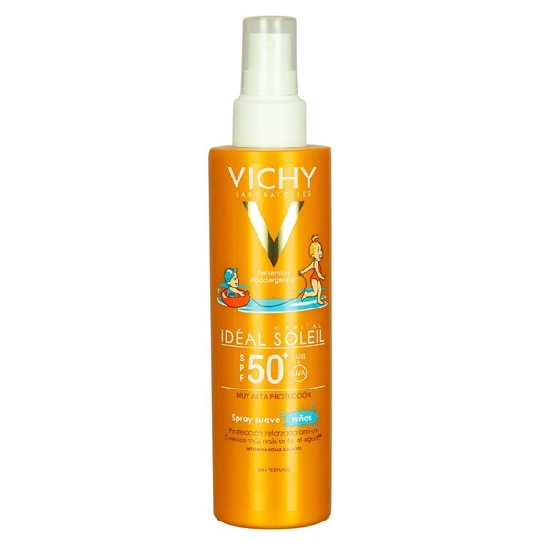 Protector Solar Vichy Idéal Soleil Spray Suave Niños Rostro Y Cuerpo Fps 50+ x 200 ml alt