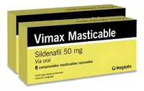 50 vimax Megalabs 50 mg x 16 comp. Masticables | Sildenafil