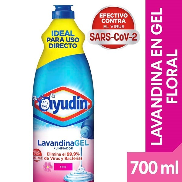 Ayudin Ayudín Lavandina En Gel Floral 700ml