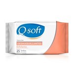 Q Soft Toallas Desmaquillante Exfoliante (25 Unidades) #1