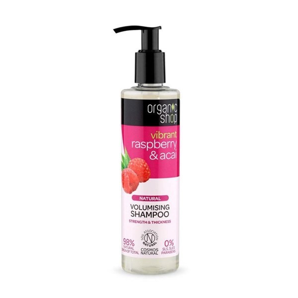 Organic Shop Shampo Frambuesa Y Acai Para Cabello Fino 280 ml #1