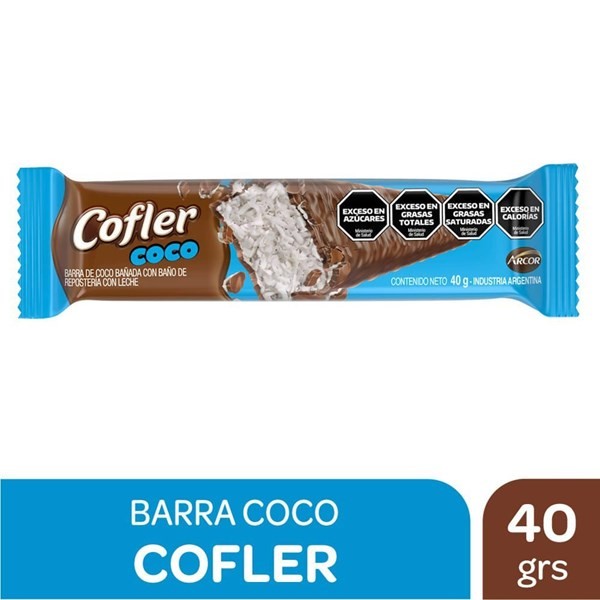 Rocklet´S Barra Coco x 40 gr Cofler #1